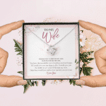 To My Wife The Day You Came Into My Life I Knew I Found The One Love Knot Pendant Necklace