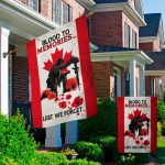 2O. Blood To Memories -30x40 Garden & House Mockup 2