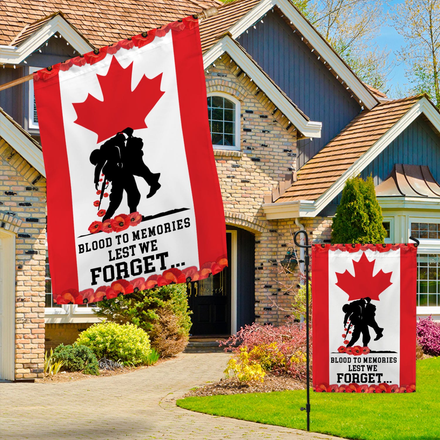 2VT. Blood To Memories Garden & House Mockup 3