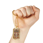 In The Darkest Hour When The Demons Come Call On Me Brother Soldier Veteran Dog Tag Pendant Necklace