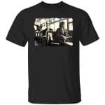 rose 1, Black, Unisex T-Shirt