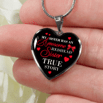 My Sister Has An Awesome Redhead Sister True Story Luxury Heart Pendant Necklace - Bangle - Redhead Gifts
