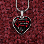 My Sister Has An Awesome Redhead Sister True Story Luxury Heart Pendant Necklace - Bangle - Redhead Gifts