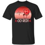 red 3, Black, Unisex T-Shirt red 3, Black, Unisex T-Shirt