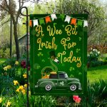 2BN. Wee Bit Irish 30x40 Garden Flag Mockup 5