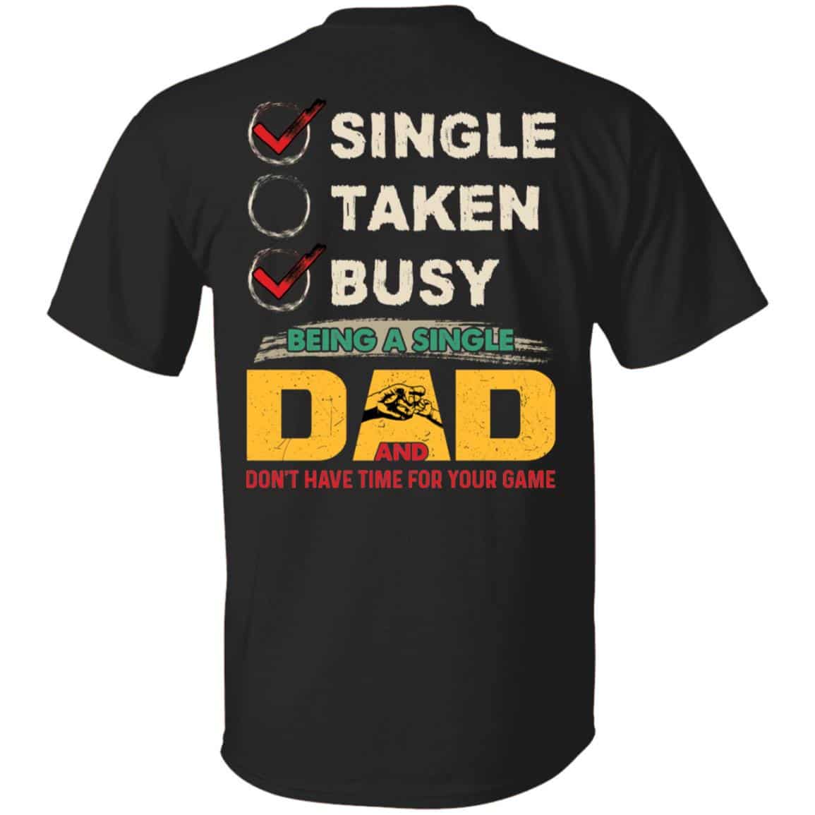 daddy 1, Black, Unisex T-Shirt