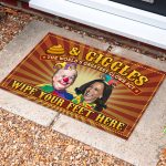4VT. Shit And Giggles Biden Harris Doormat Doormat Mockup 10
