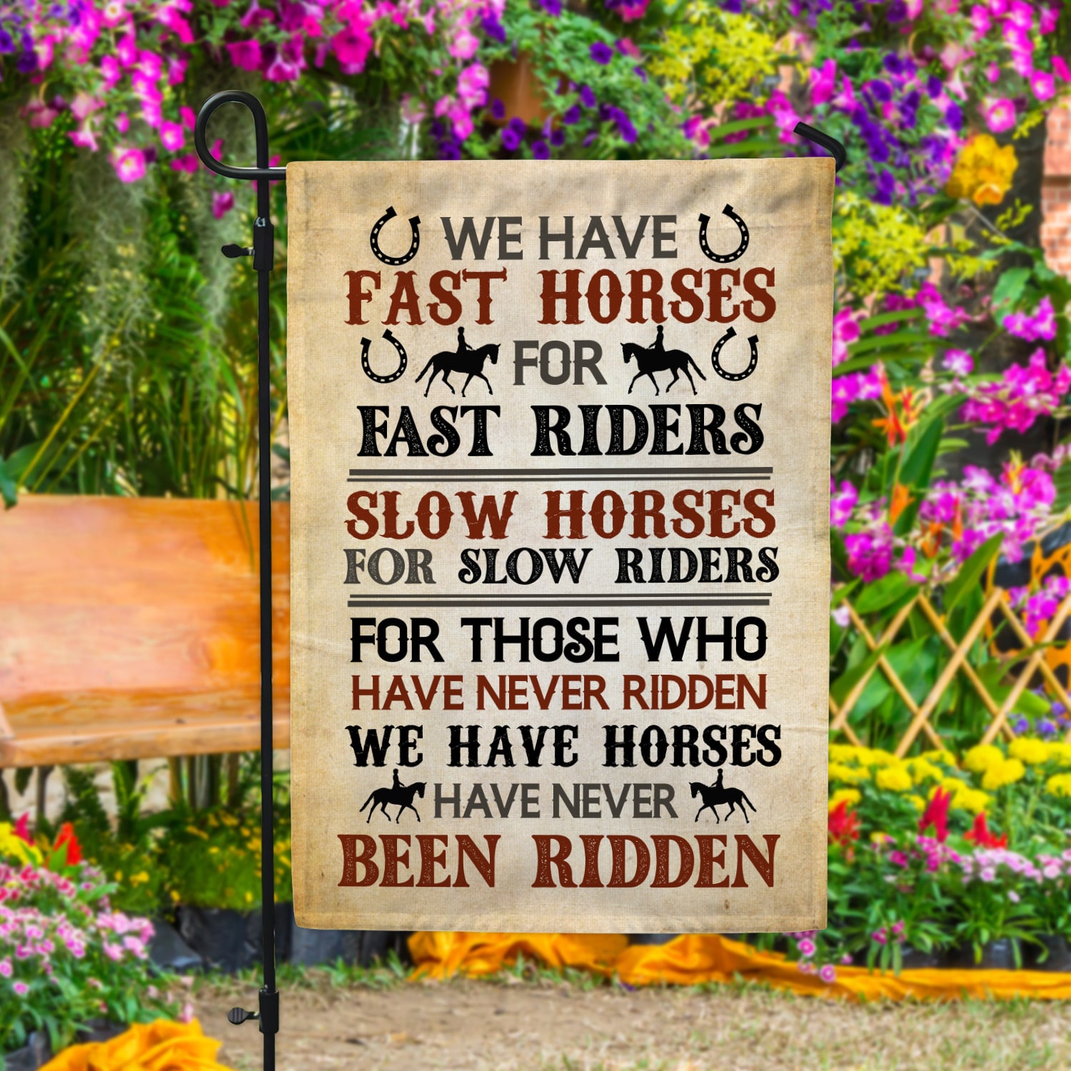 Garden Flag Mockup 4