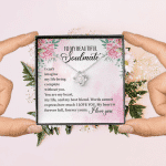 I Can't Imagine My Life Being Complete Without You Forever Your Love Knot Pendant Necklace I Can't Imagine My Life Being Complete Without You Forever Your Love Knot Pendant Necklace