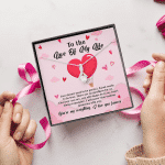 To The Love Of My Life Love Doesn't Need To Be Perfect It Just Needs To Be True Alluring Beauty Necklace