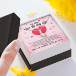 To The Love Of My Life Love Doesn't Need To Be Perfect It Just Needs To Be True Alluring Beauty Necklace