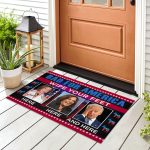 4VT. Bad For America Wipe Your Feet Doormat mockup 8