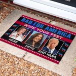4VT. Bad For America Wipe Your Feet Doormat Mockup 10