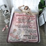 3. To My Granddaughter Elephant Mockup Blanket 13