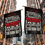 8. We March For Nurse (30x40) House Flag Mockup 2 Side-1