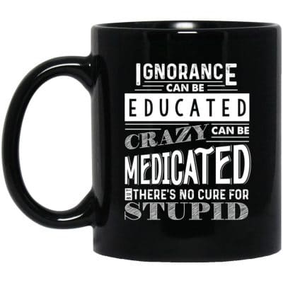 11 oz. Black Mug