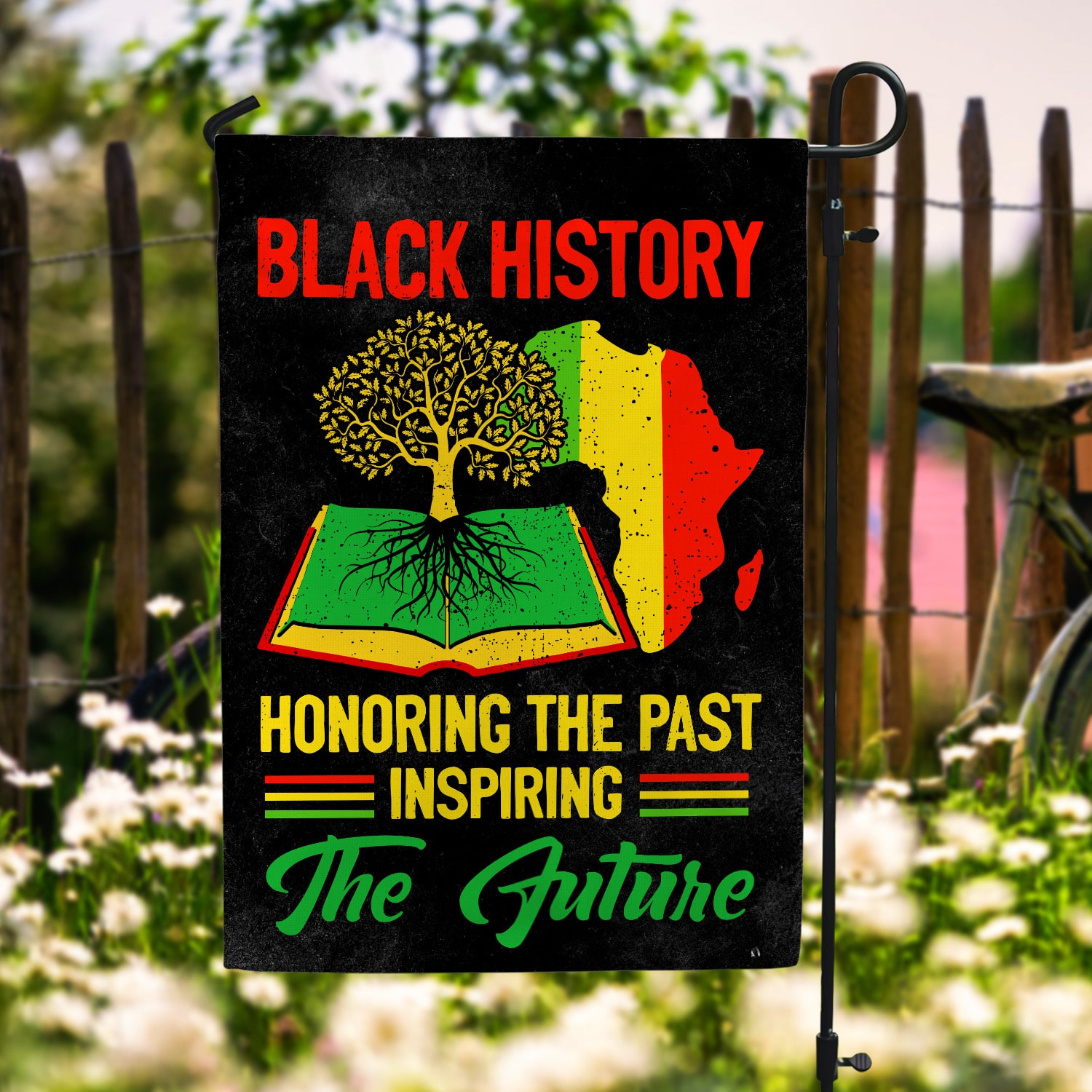 3O. Black History-30x40 Garden Flag Mockup 6