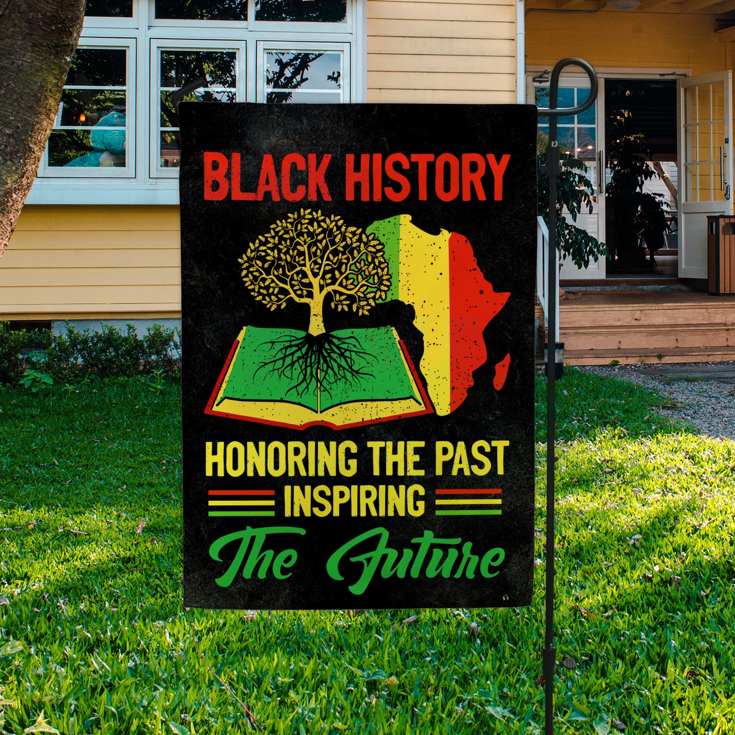 3O. Black History-30x40 Garden Flag Mockup 3