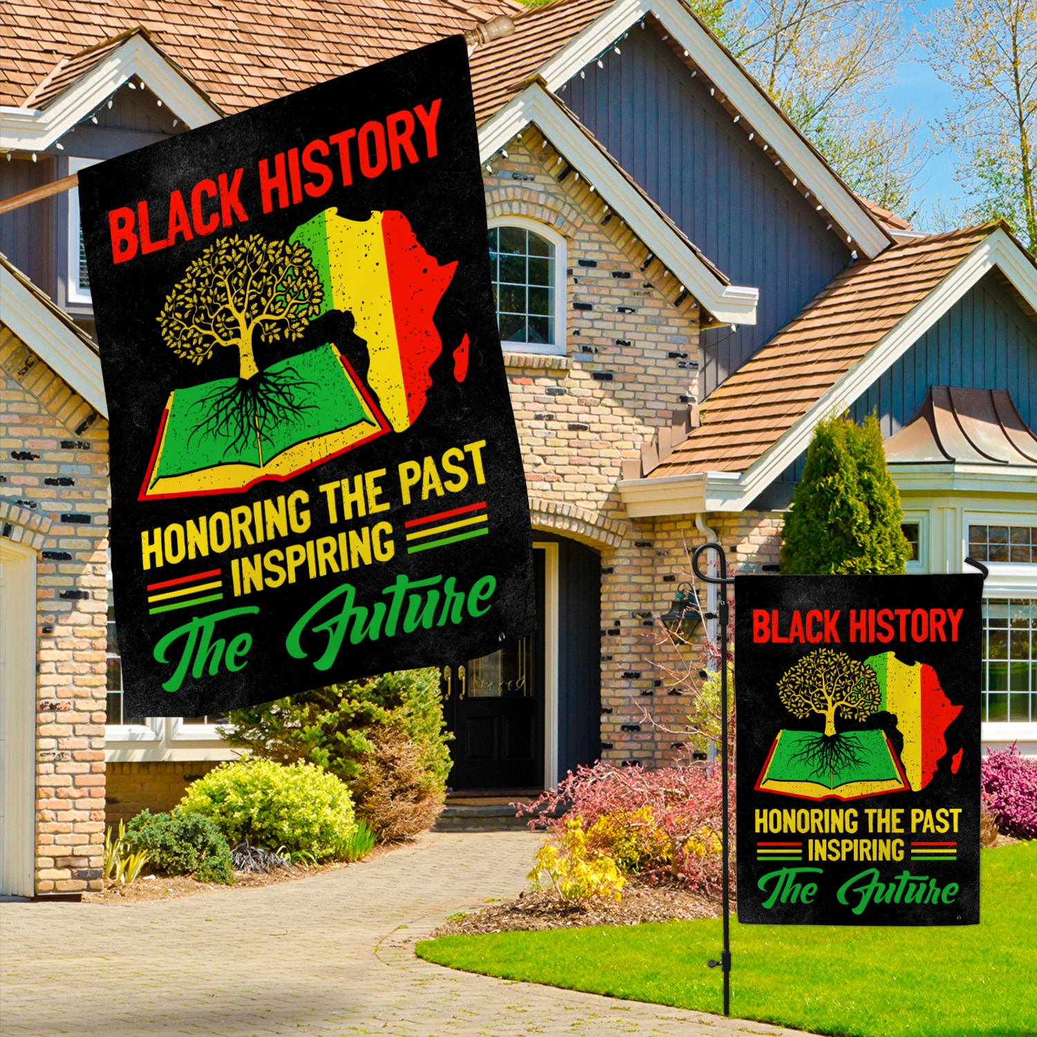 3O. Black History-30x40 Garden & House Mockup 3