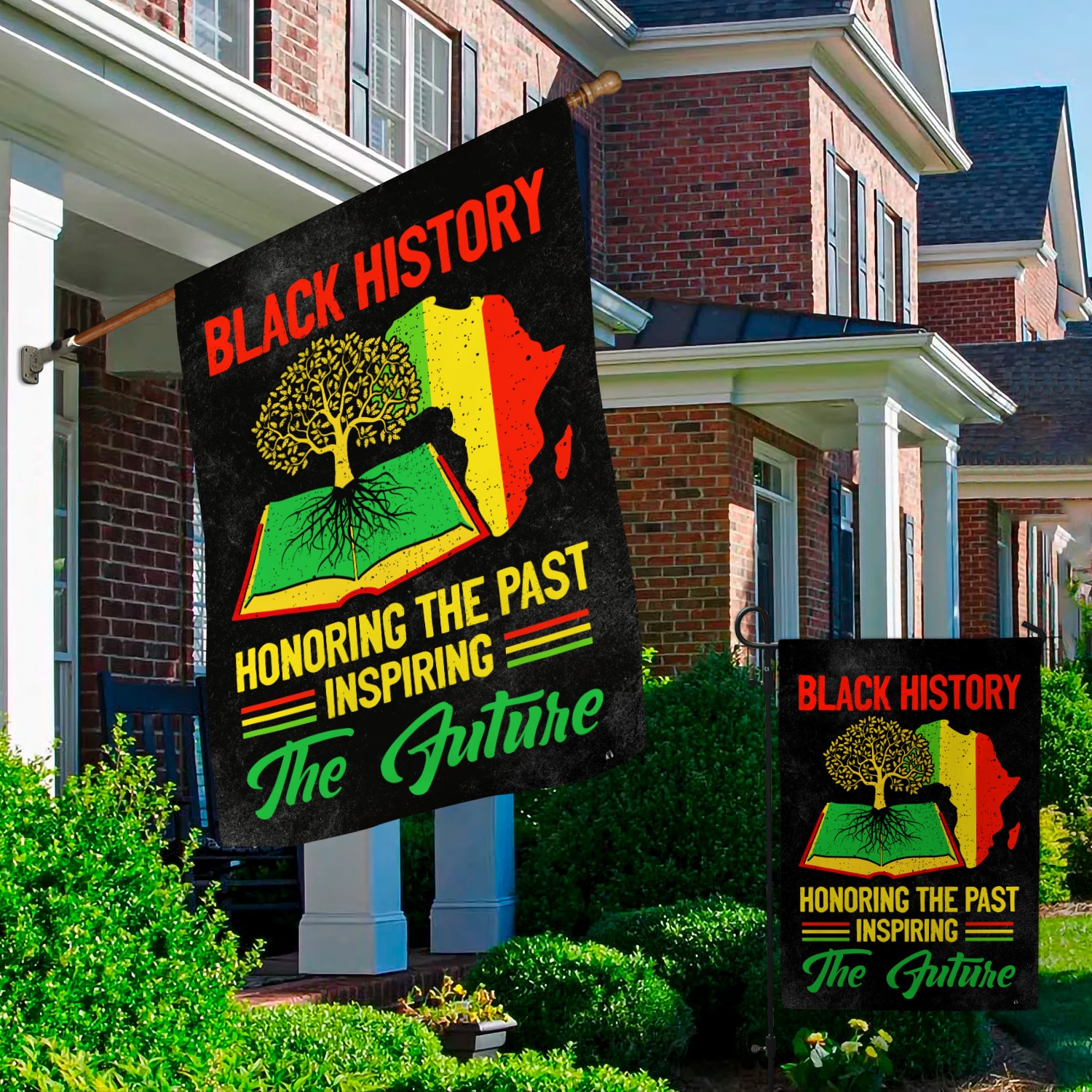 3O. Black History-30x40 Garden & House Mockup 2