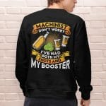 3O. Machinist Don't Worry-12. 2D Crewneck SweetShirt LifeStyle Men Back