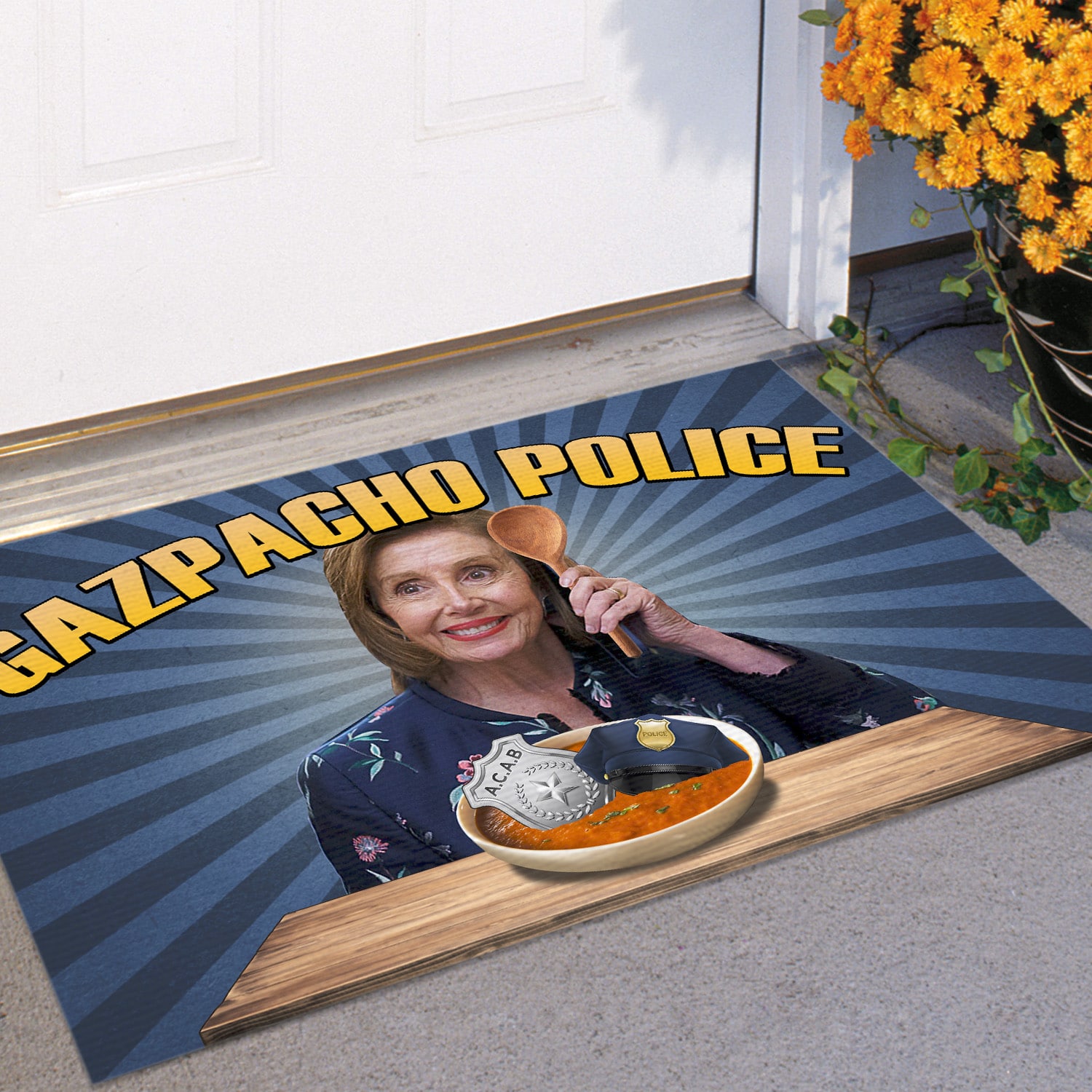 2O. Gazpacho Police (6) Doormat Mockup 11