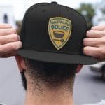 4O. Gazpacho Police-backwards-snapback-hat-mockup-of-a-trendy-guy-a11840