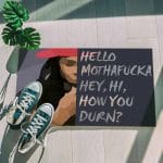 5O. How You Durn (5) Doormat mockup 5