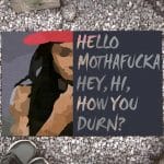 5O. How You Durn (5) Doormat Mockup 13