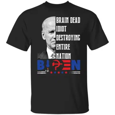 Brain Dead Idiot, Black, Unisex T-Shirt