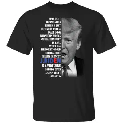 Boys Can't Become Girls, Black, Unisex T-Shirt