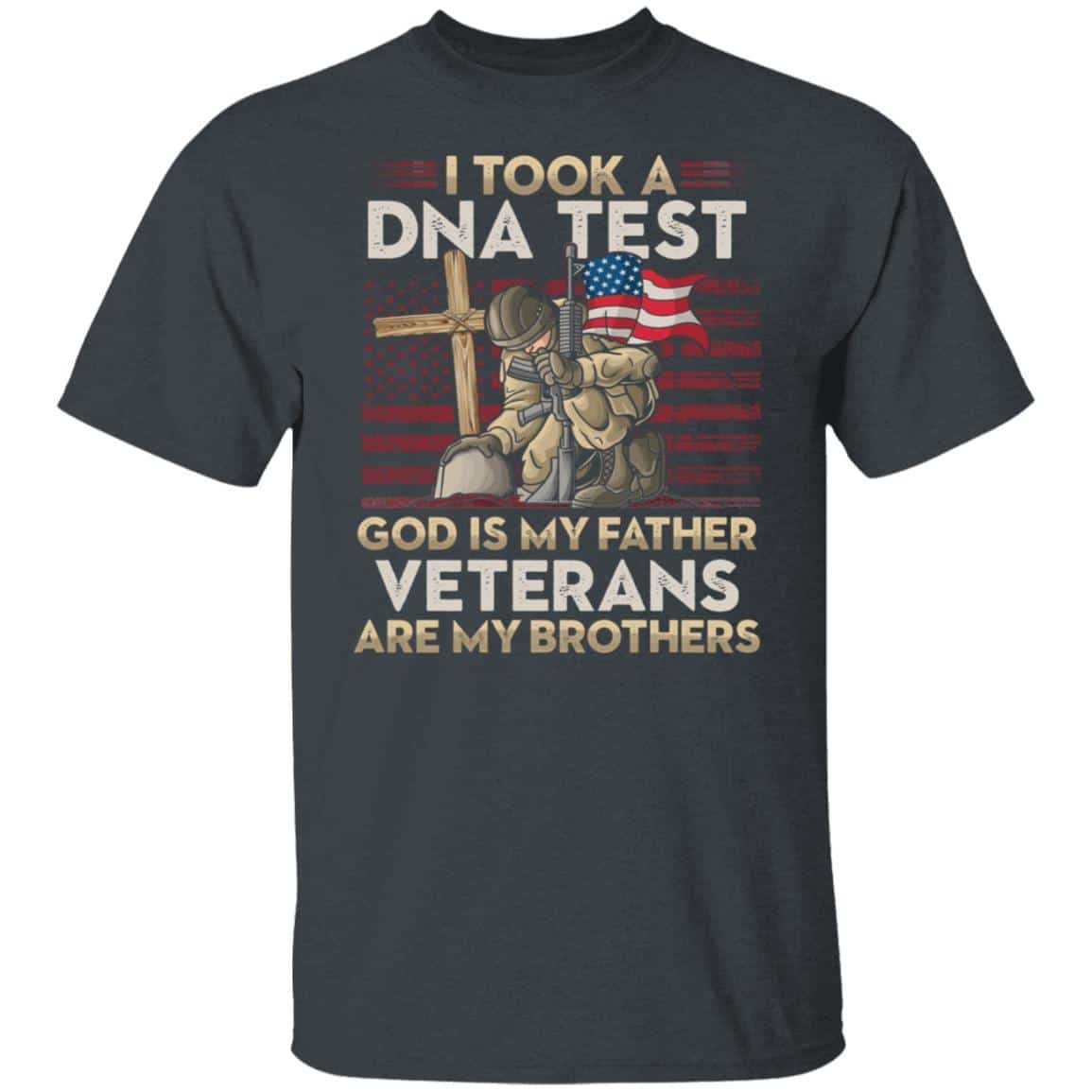 DNA TEST 2, Dark Heather, Unisex T-Shirt DNA TEST 2, Dark Heather, Unisex T-Shirt