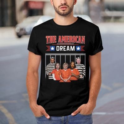 Alternative view of The American Dream Anti Biden Obama Hilarry Criminal T-Shirt