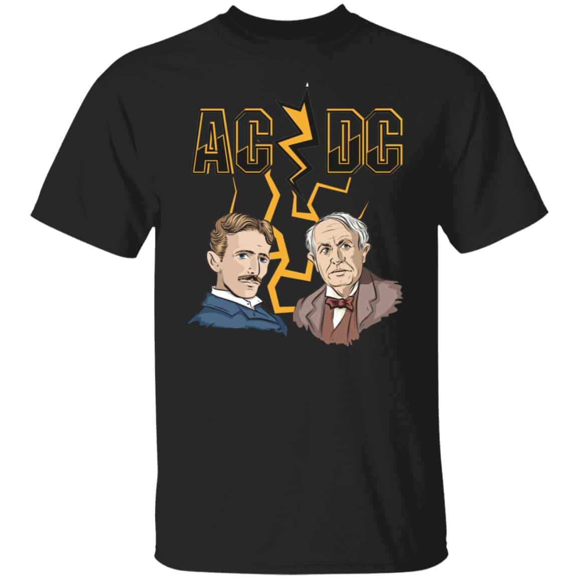 ACDC 3, Black, Unisex T-Shirt
