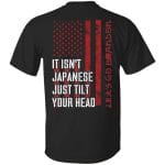 Tilt Your Head 3, Black, Unisex T-Shirt