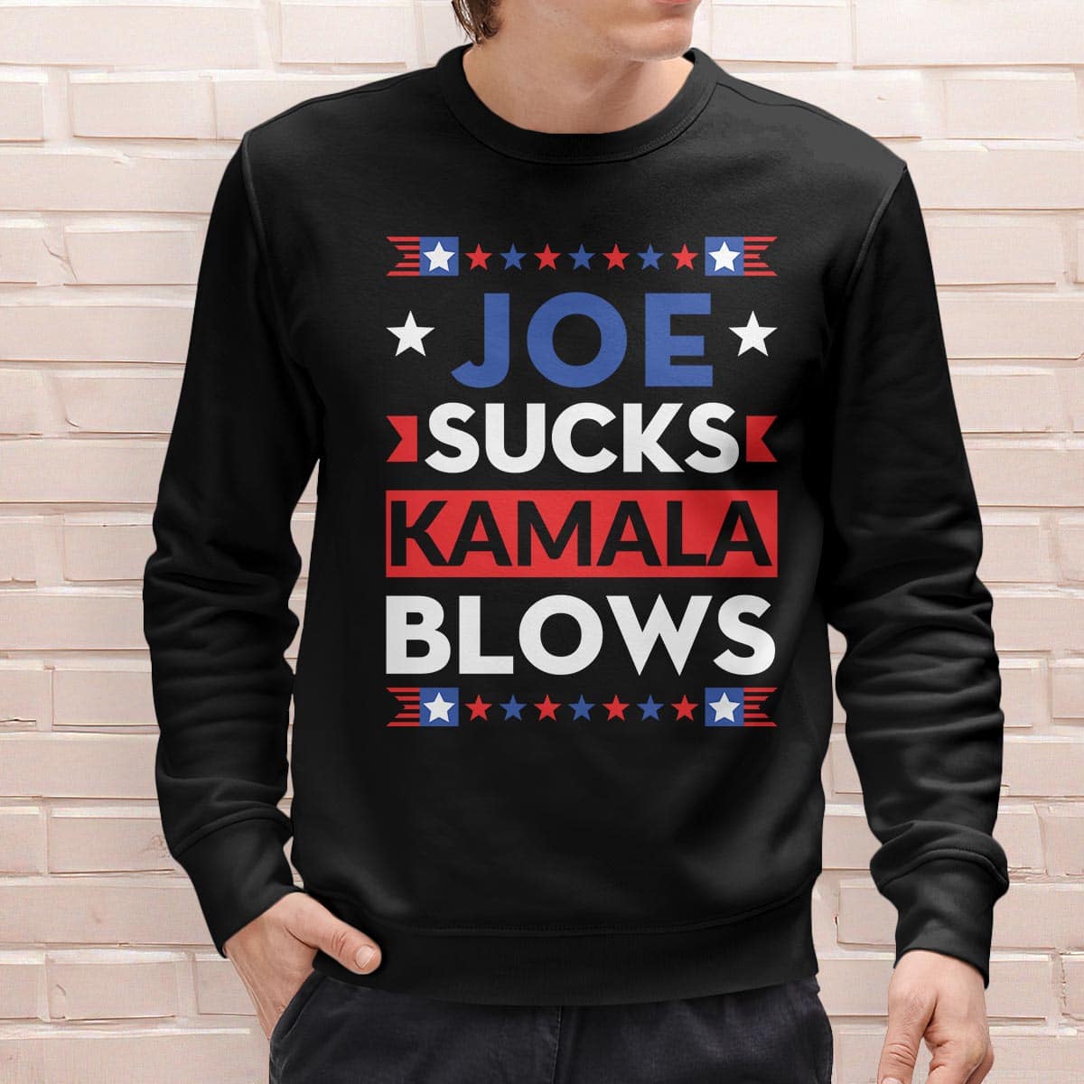 11. 2D Crewneck SaweetShirt LifeStyle Men Front