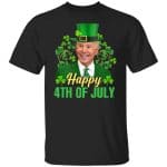 Happy 4th Of July, Black, Unisex T-Shirt