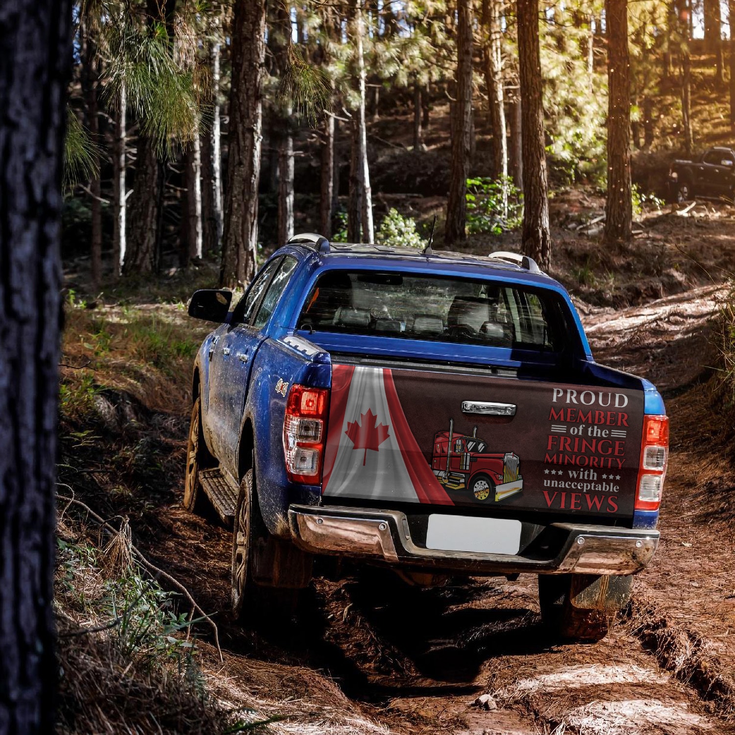 2O. Fringe Minority 1(3) Tailgate Wrap Mockup 16