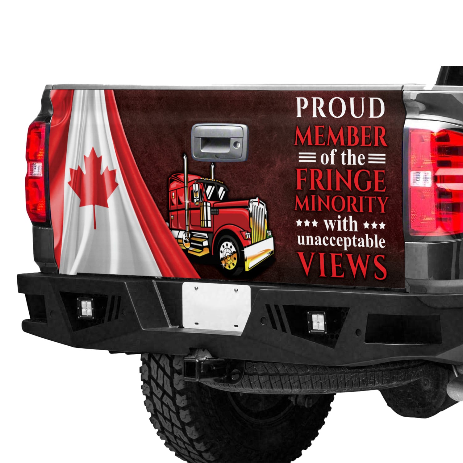 2O. Fringe Minority 1(3) Tailgate Wrap Mockup 12