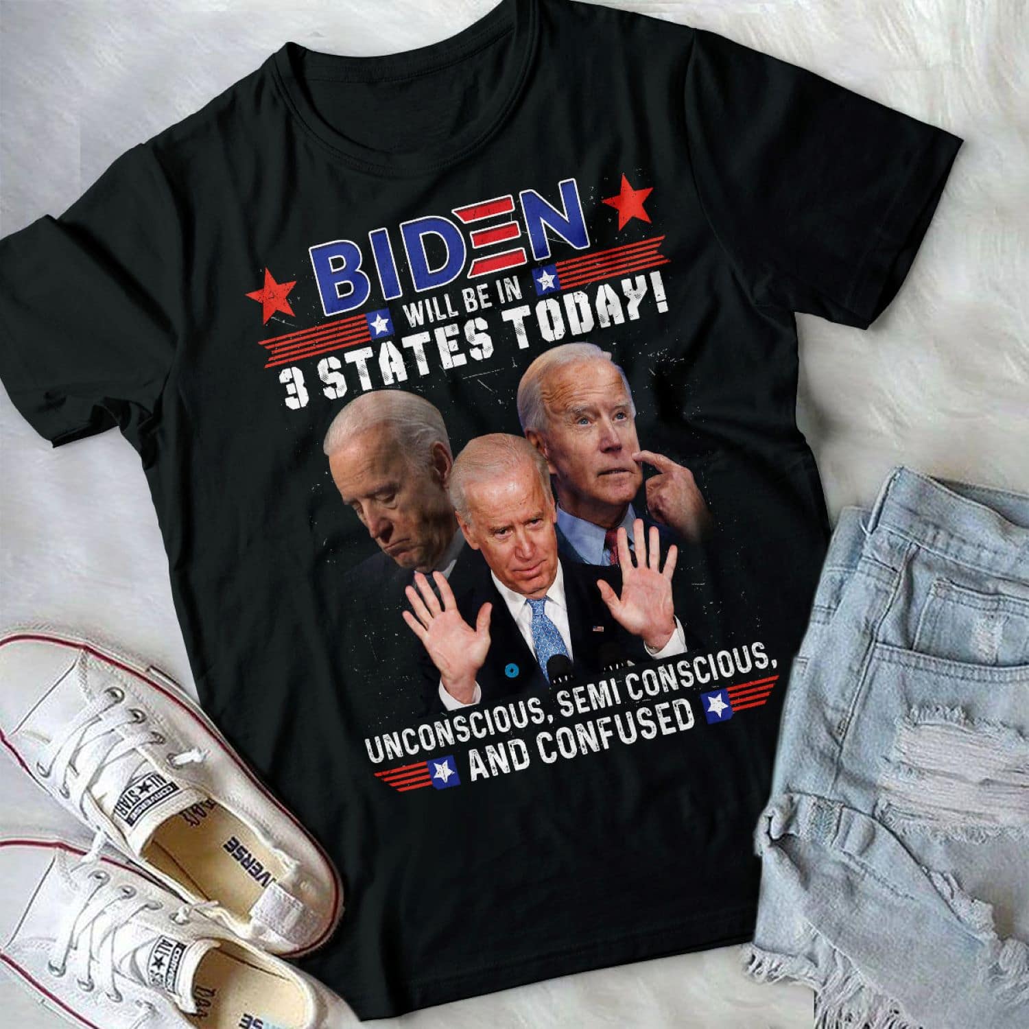 2VT. Biden Will Be In 3 States shirt mk2