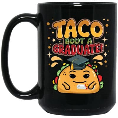 15 oz. Black Mug