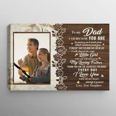 0.75'' Framed Canvas