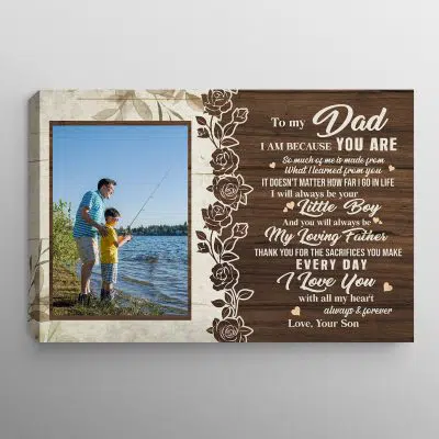 0.75'' Framed Canvas