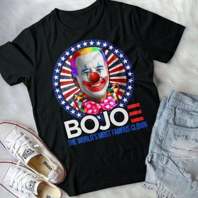 Alternative view of BoJoe The World's Most Famous Clown Funny Biden T-Shirt