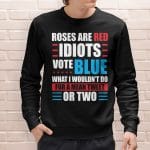4O. Idiots Vote Blue-11. 2D Crewneck SweetShirt LifeStyle Men Front
