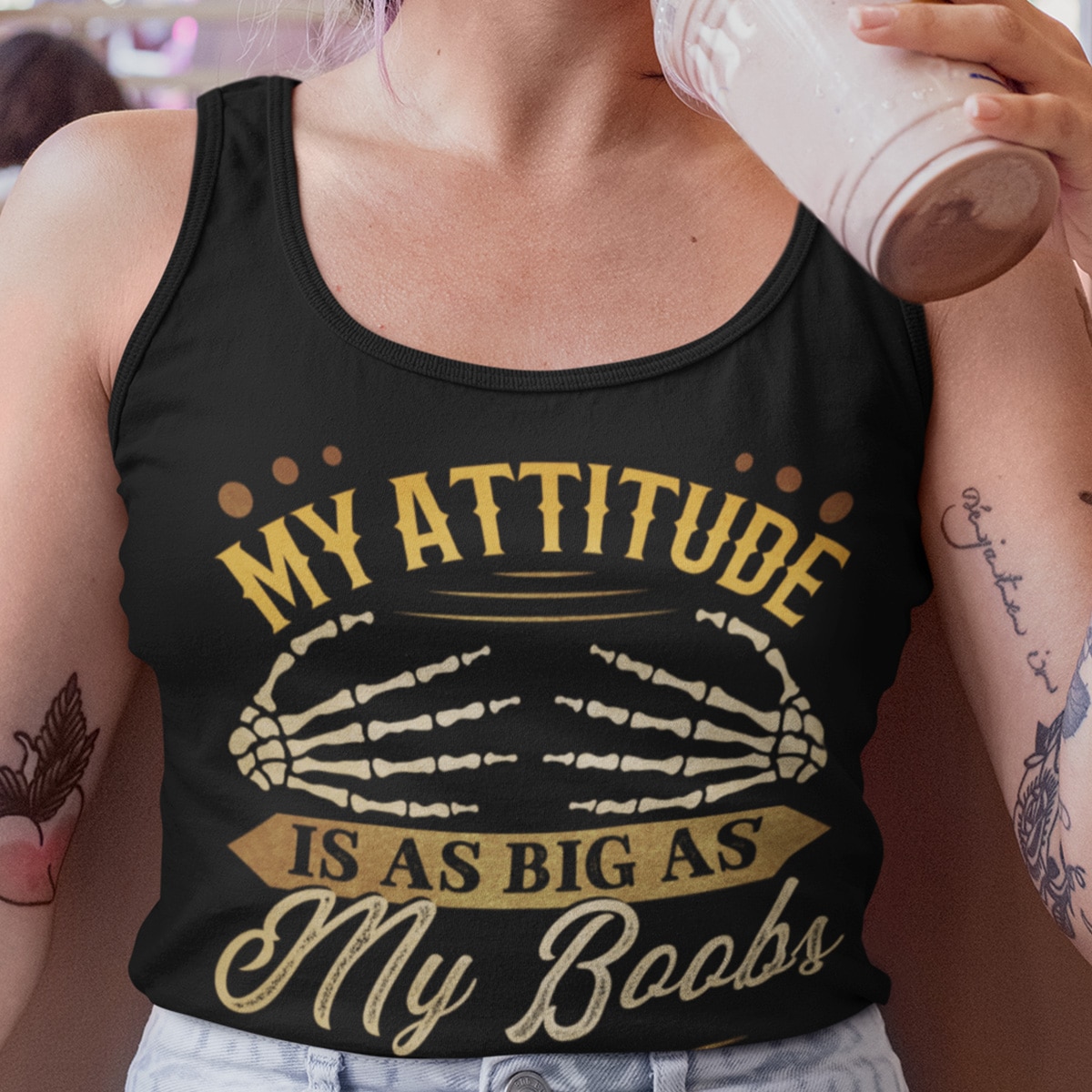 1Th_ My Attitude Big Boobs MK1