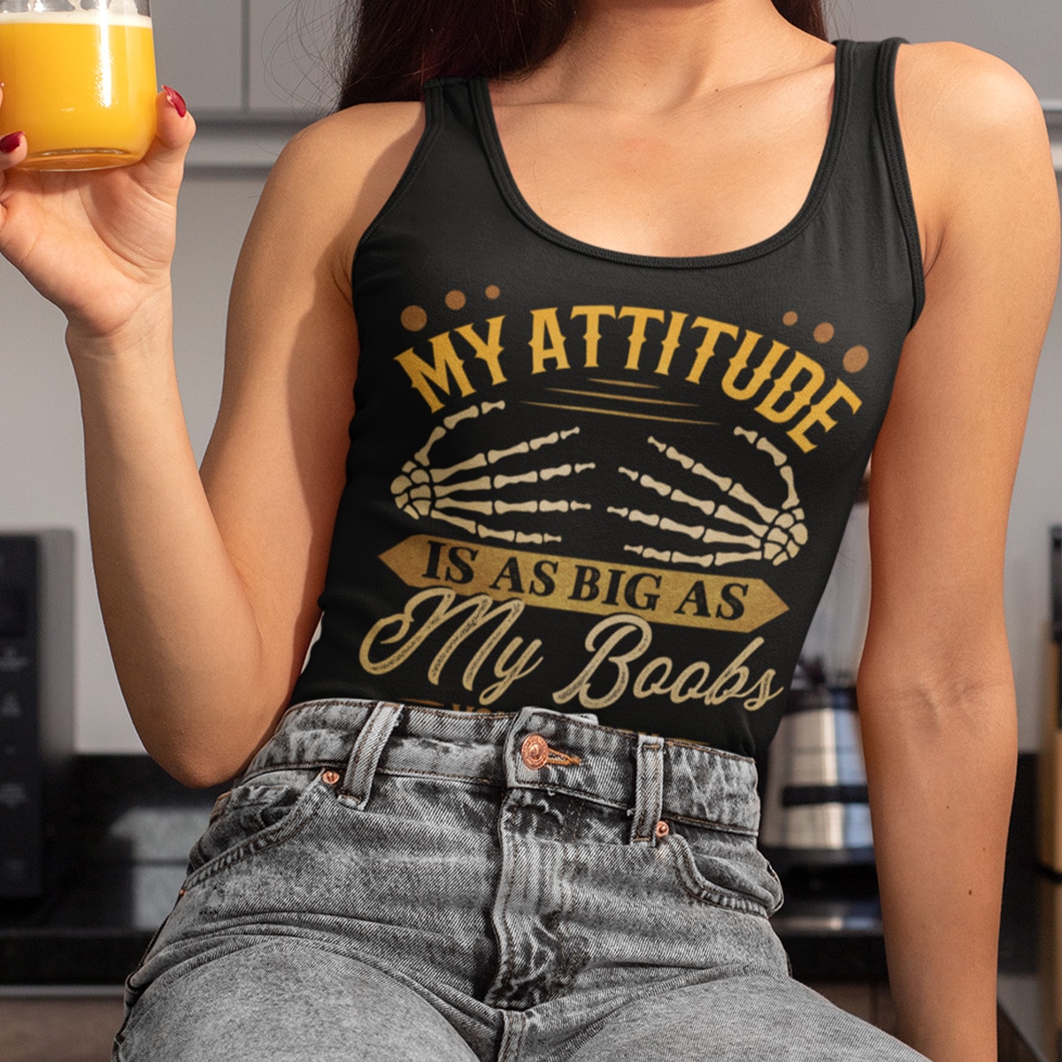 1Th_ My Attitude Big Boobs MK