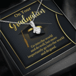 On Your Graduation Go Into The World And Do Well Alluring Beauty Necklace