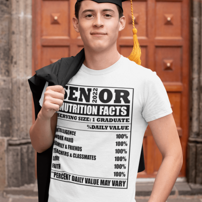 Alternative view of Senior 2022 Nutrition Serving Phenomenal Student Graduation Gift T-Shirt