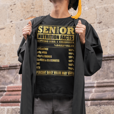 Alternative view of Senior 2022 Nutrition Serving Phenomenal Student Graduation Gift